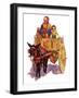 "Gypsy Wagon,"May 2, 1936-Henry Soulen-Framed Giclee Print