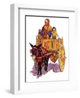 "Gypsy Wagon,"May 2, 1936-Henry Soulen-Framed Giclee Print