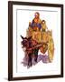 "Gypsy Wagon,"May 2, 1936-Henry Soulen-Framed Giclee Print