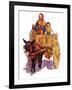 "Gypsy Wagon,"May 2, 1936-Henry Soulen-Framed Giclee Print