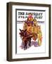 "Gypsy Wagon," Saturday Evening Post Cover, May 2, 1936-Henry Soulen-Framed Giclee Print