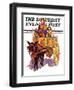 "Gypsy Wagon," Saturday Evening Post Cover, May 2, 1936-Henry Soulen-Framed Giclee Print