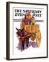 "Gypsy Wagon," Saturday Evening Post Cover, May 2, 1936-Henry Soulen-Framed Giclee Print