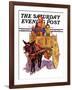 "Gypsy Wagon," Saturday Evening Post Cover, May 2, 1936-Henry Soulen-Framed Giclee Print