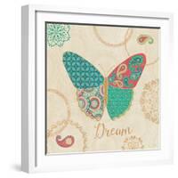 Gypsy Wings Bright III-Veronique Charron-Framed Art Print