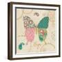 Gypsy Wings Bright IV-Veronique Charron-Framed Art Print