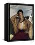 Gypsy with a Cigarette-Edouard Manet-Framed Stretched Canvas