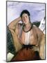 Gypsy with Cigarette, 1862-Edouard Manet-Mounted Giclee Print