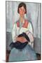 Gypsy Woman with Baby, 1919-Amedeo Modigliani-Mounted Giclee Print