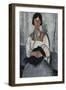 Gypsy Woman with Baby-Amedeo Modigliani-Framed Giclee Print