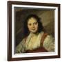 Gypsy Woman-Frans Hals-Framed Giclee Print