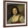 Gypsy Woman-Frans Hals-Framed Giclee Print