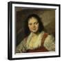 Gypsy Woman-Frans Hals-Framed Giclee Print