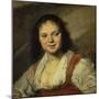 Gypsy Woman-Frans Hals-Mounted Giclee Print