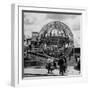 Gyro Globe Ride: Metal Monster Simultaneously Spins and Tilts Victims at Coney Island-Andreas Feininger-Framed Photographic Print