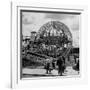 Gyro Globe Ride: Metal Monster Simultaneously Spins and Tilts Victims at Coney Island-Andreas Feininger-Framed Photographic Print