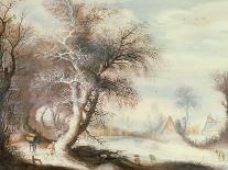 Winter Landscape (Oil on Canvas)-Gysbrecht Lytens or Leytens-Mounted Giclee Print