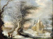 Paysage d'hiver-Gysbrecht Lytens-Mounted Giclee Print