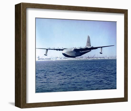 H-4 Hercules Spruce Goose-null-Framed Art Print