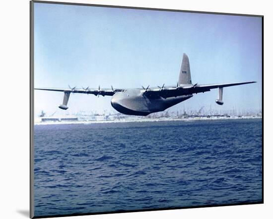 H-4 Hercules Spruce Goose-null-Mounted Art Print