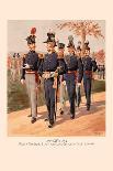 Brigadier-General, Staff and Line Officers in Full Dress-H.a. Ogden-Art Print