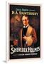 H. A. Saintsbury as Sherlock Holmes-null-Framed Art Print