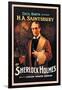 H. A. Saintsbury as Sherlock Holmes-null-Framed Art Print