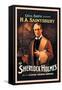 H. A. Saintsbury as Sherlock Holmes-null-Framed Stretched Canvas