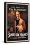H. A. Saintsbury as Sherlock Holmes-null-Framed Stretched Canvas