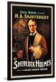 H. A. Saintsbury as Sherlock Holmes-null-Framed Art Print