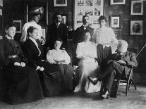Opening of Julia's Bureau, with W T Stead and Staff-H Blackwell-Photographic Print