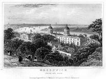 Greenwich, from the Park, London, 19th Century-H Bond-Framed Stretched Canvas