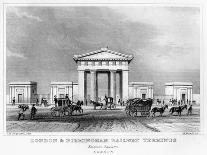 London and Birmingham Railway Terminus, Euston Square, London, 19th Century-H Bond-Giclee Print