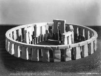 Stonehenge Reconstructed-H Brooks-Stretched Canvas