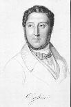 Gioacchino Rossini Italian Composer-H. Bruyeres-Stretched Canvas