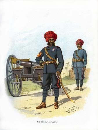 The Bombay Artillery, C1890