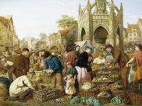 Malmesbury Market-H.C. Bryant-Mounted Giclee Print