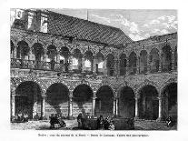 Court of the Convent of Mercy, Mexico, 19th Century-H Catenacci-Giclee Print