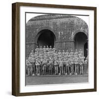 H Company, Royal Warwickshire Regiment, Belgaum, India, 1900s-Underwood & Underwood-Framed Giclee Print