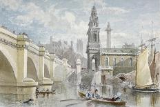 London Bridge, 1840-H Cundell-Giclee Print