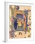 H Depicting the Nativity from an Antiphon Illuminated by Don Simone Camaldolese-Don Simone Camaldolese-Framed Giclee Print