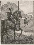 Sir Gareth and the Knight of the Red Lawns-H.f. Davey-Photographic Print