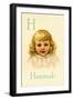 H for Hannah-Ida Waugh-Framed Art Print