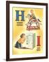 H for Hobby Horse, I for Ice Box-null-Framed Art Print