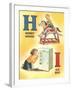 H for Hobby Horse, I for Ice Box-null-Framed Art Print