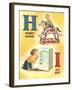 H for Hobby Horse, I for Ice Box-null-Framed Art Print