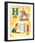 H for Hobby Horse, I for Ice Box-null-Framed Art Print