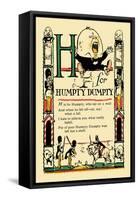 H for Humpty Dumpty-Tony Sarge-Framed Stretched Canvas