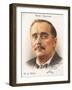 H. G. Wells-English School-Framed Giclee Print