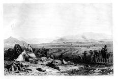 Execution by Firing Squad, Culloden Moor, Scotland, 1860-H Griffiths-Giclee Print